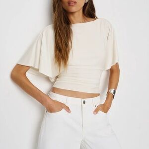 Reformation Avery Knit Top in Fior Di Latte 🤍